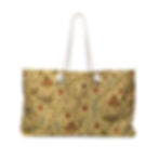 Strawberry Woods Botanical Tote | Farm & Fauna Cottagecore Weekender Bag 2