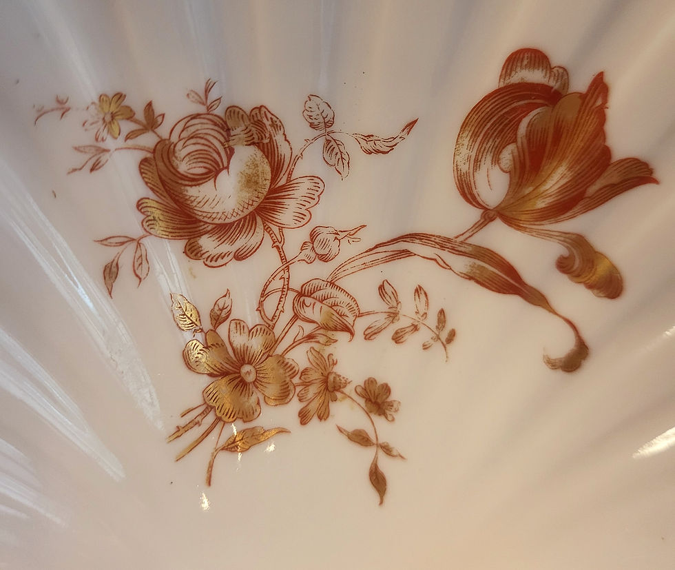 Vintage Limoges France Seashell Dish