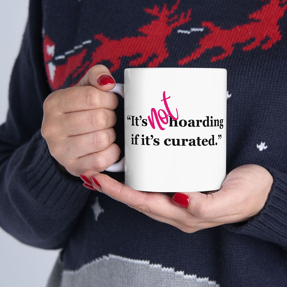 Thumbnail: Funny Coffee Mug, Gift for Thrifters, Yardsalers, Antique and Estate Sale Lovers 4