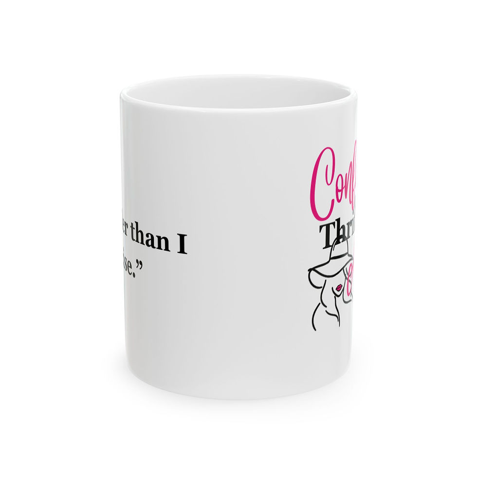 Thumbnail: Funny Gift for Thrift Store Lovers, I Thrift Harder Than I Exercise Mug 6