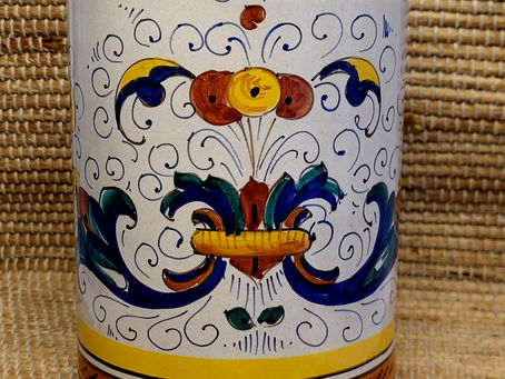 Deruta Pottery Pitcher