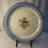 Thumbnail: Vintage French Saxon Aristocrat Blue Plate with Gold Trim