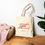 Thumbnail: Whimsical Fairy Cotton Canvas Tote Bag, Fall Gift for Fairy Lovers 2