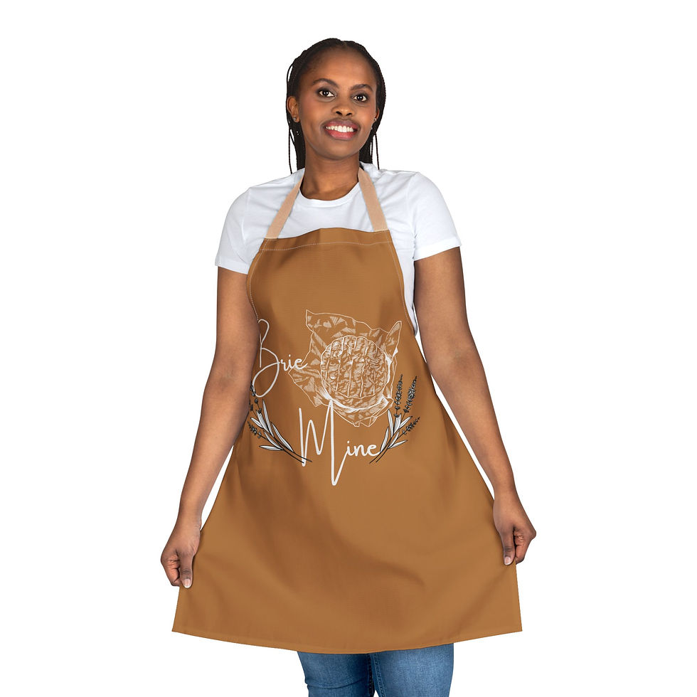 Thumbnail: "Brie Mine" Apron, 5-Color Straps 8