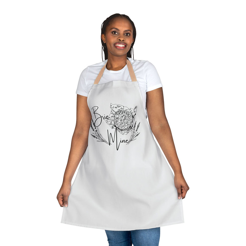 Thumbnail: "Brie Mine" Apron, 5-Color Straps 4