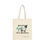Thumbnail: Chic Cotton Canvas Tote Bag, "Raised on Figs and Flea Markets" 4