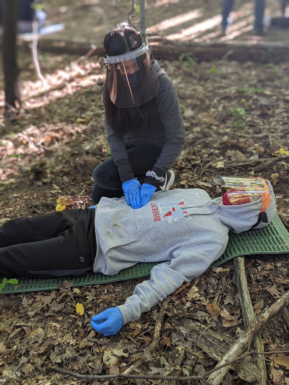Wilderness First Responder training