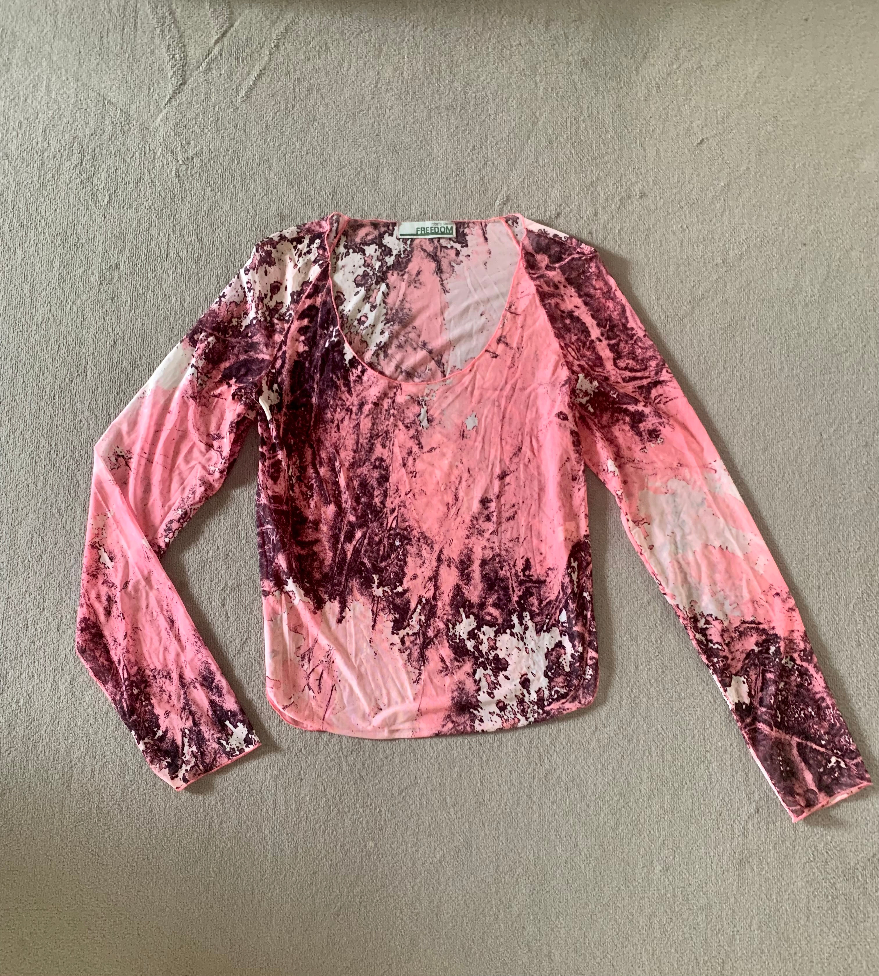 Ροζ τοπ Freedom Cavalli