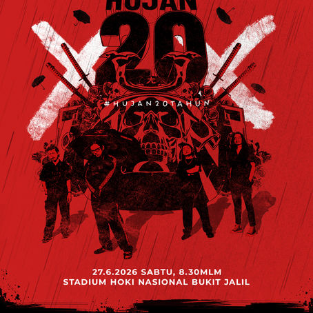 Tiket Dijual 10 April, Hujan Raikan 20 Tahun, Bukan Sekadar Konsert Tapi Pesta ‘Roh’ Indie