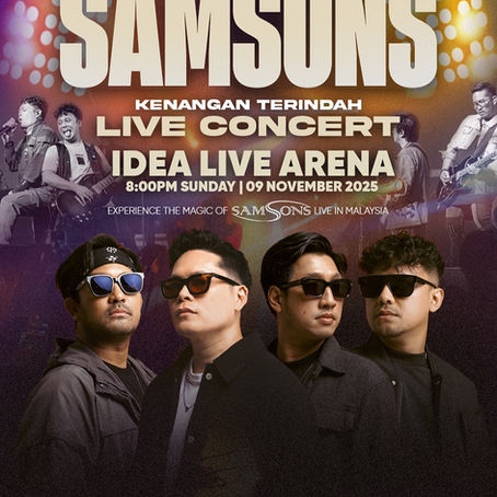 SAMSONS Bakal Gegar Kuala Lumpur 9 November Ini dengan Konsert ‘Kenangan Terindah’