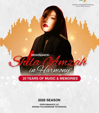Shila Amzah Rai 25 Tahun Karier Dalam Konsert Istimewa Di DFP 9 Mei Ini