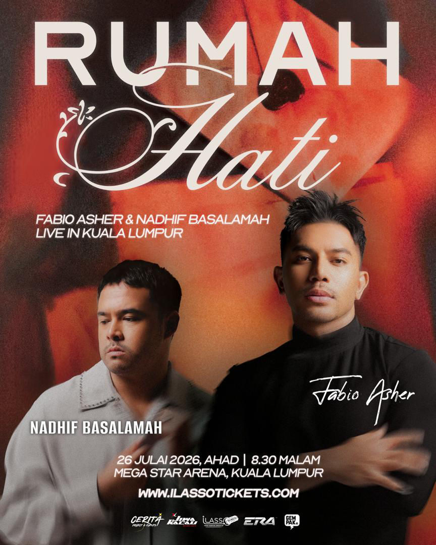 Konsert Rumah Hati Fabio Asher & Nadhif Basalamah Live in Kuala Lumpur Bakal Bikin Emosi Pecah!