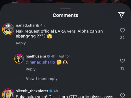 Alphanite Desak Hael Husaini & Alpha Rakam Versi Studio Lagu Bujang dan Lara
