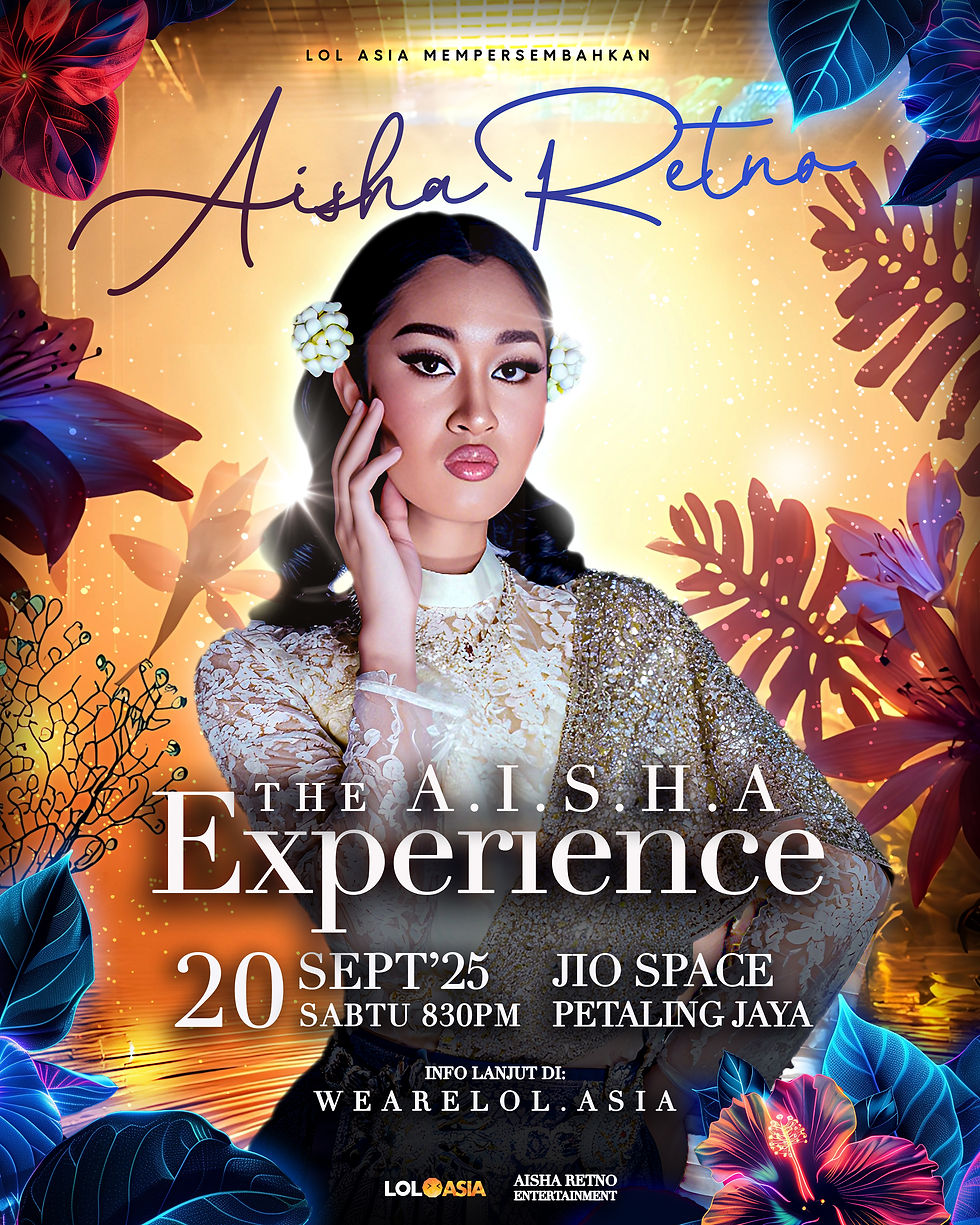 Aisha Retno Umum Showcase Eksklusif “The A.I.S.H.A Experience” September Ini