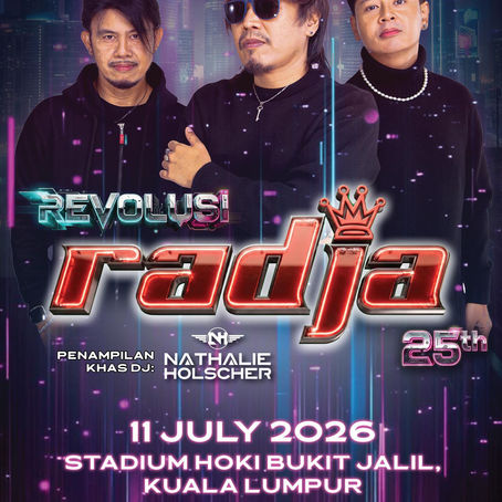 Konsert Revolusi Radja 25 Tahun Bakal Ubat Rindu Peminat Malaysia