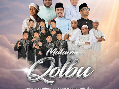 Konsert Malam Qolbu 2026 Himpunkan Opick, Mawi, Rabbani dan UNIC Dalam Malam Penuh Selawat