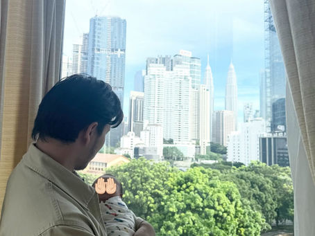 “Muhammad Jarir Umar” Jadi Nama Pilihan, Fattah Amin Sambut Kelahiran Putera Sulung