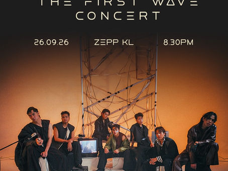 ALPHA Umum The First Wave Concert, Bakal Gegarkan Zepp Kuala Lumpur 26 September Ini