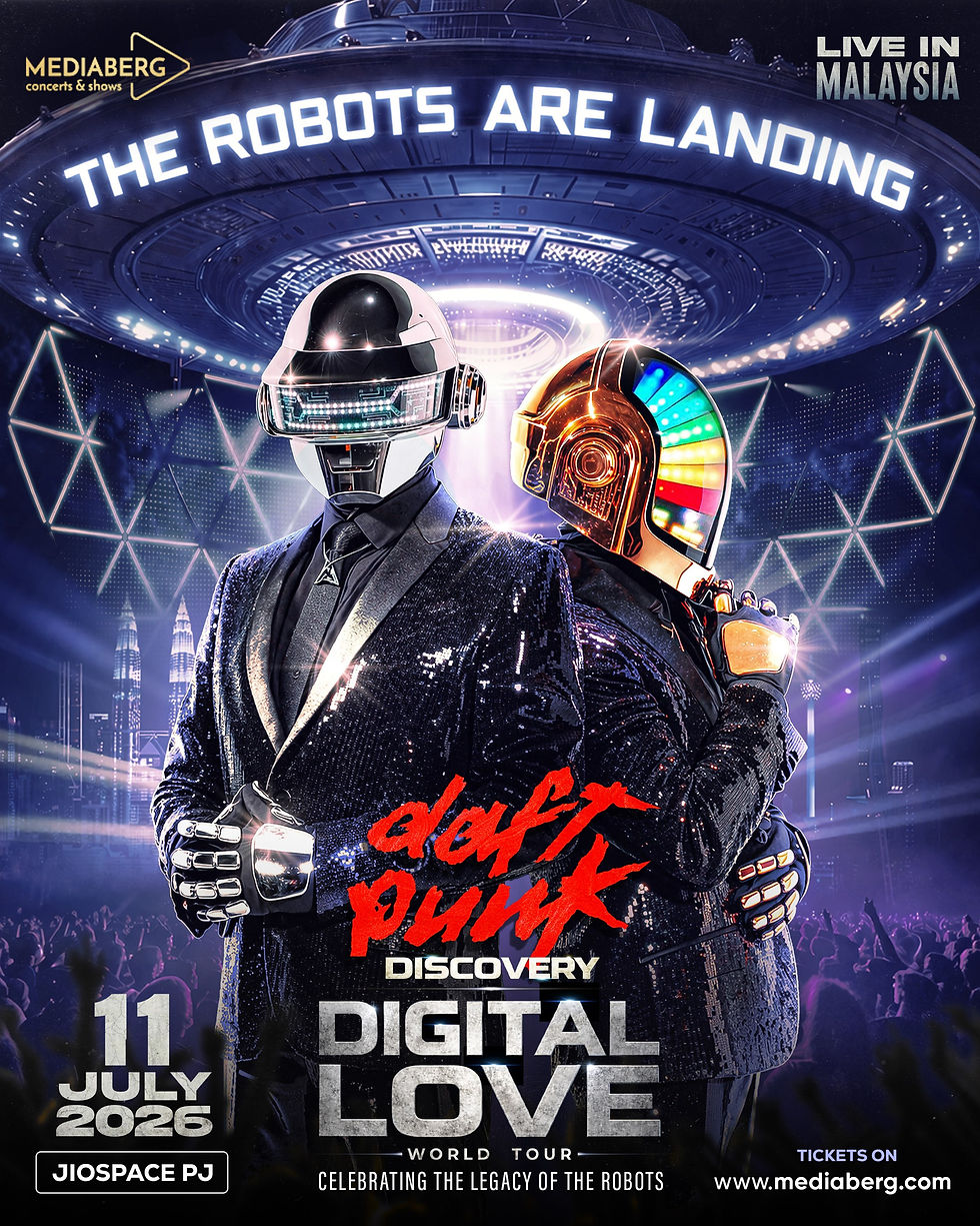 Daft Punk Live Malaysia 2026: Pengalaman Elektronik Paling Rare di PJ