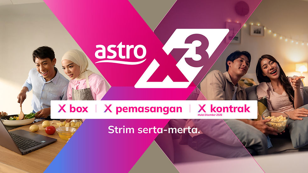 Astro X3 Dilancar, Kini Lebih Mudah Menstrim Tanpa Dekoder