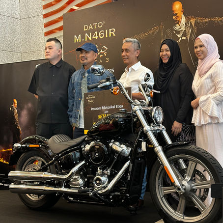 Hadiah Harley Davidson Dan Insurans Etiqa Menanti Peminat Bertuah Di Konsert DATO’ M. NASIR CIPTA 3 