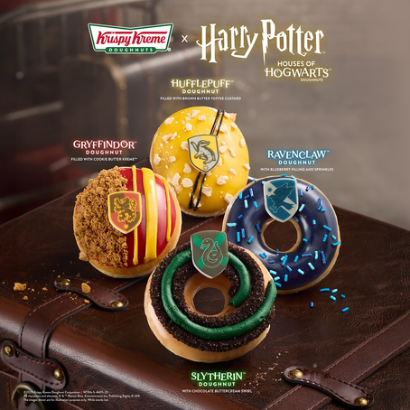 Krispy Kreme Malaysia Lancar Donut Harry Potter™: Houses of Hogwarts™ – Edisi Terhad Untuk Potterheads!