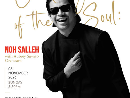 Noh Salleh Bawa Magis Orkestra Bersama Aubrey Suwito Pada 8 November