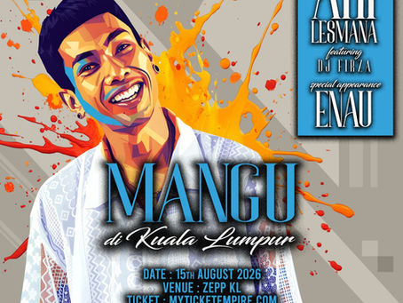 Konsert Mangu Ari Lesmana di KL 15 Ogos Ini