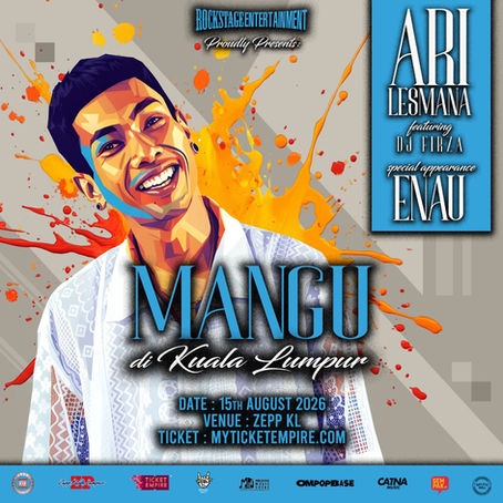 Konsert Mangu Ari Lesmana di KL 15 Ogos Ini