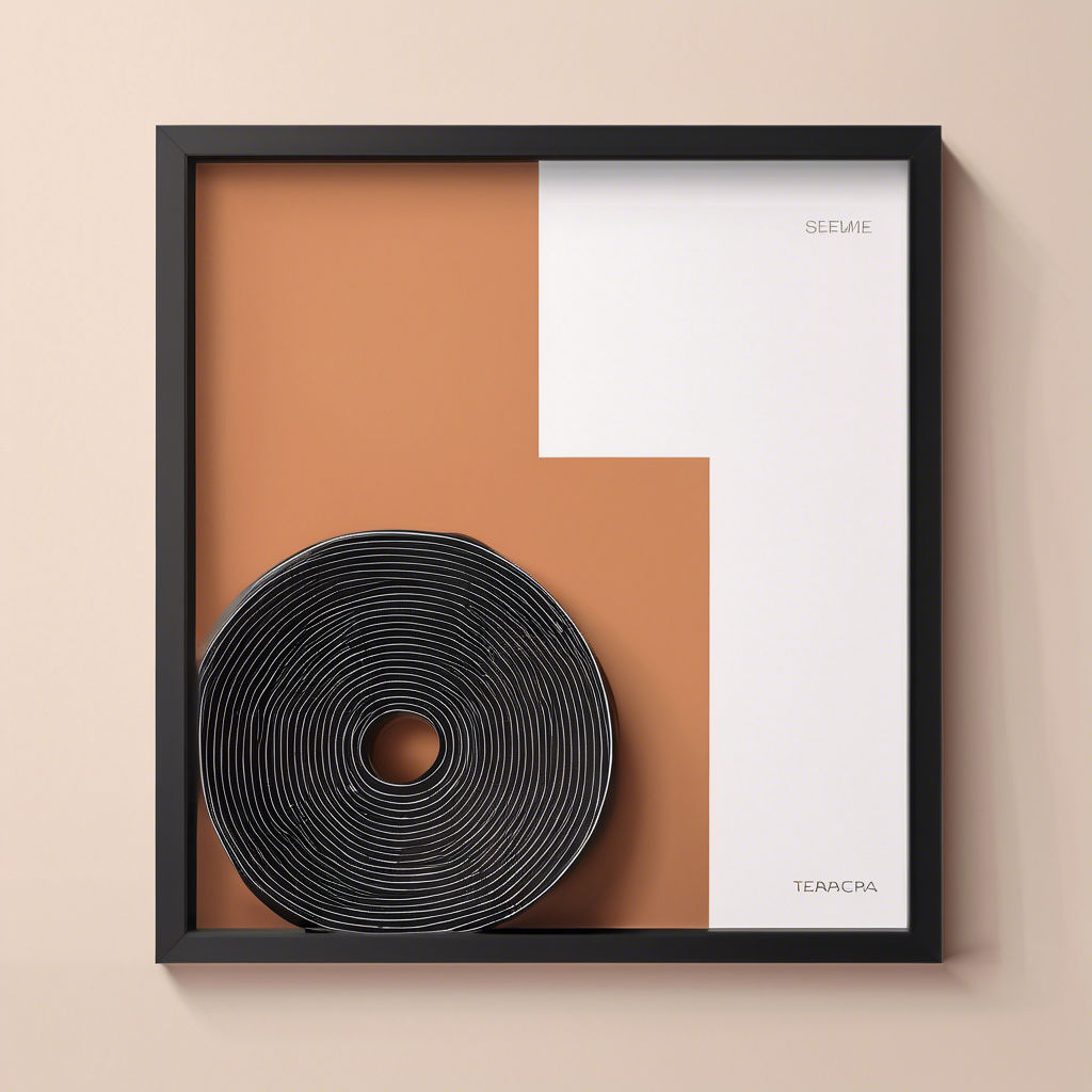 Moldura Preta Moderna