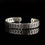 Thumbnail: Handcuff spiral bracelet 925 sterling silver