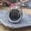Thumbnail: Mens ring seal of solomon cz gemstone 925 sterling silver