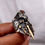 Thumbnail: Thumb archery ring wolf sword 925 sterling silver