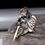 Thumbnail: Thumb archery ring wolf sword 925 sterling silver