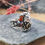 Thumbnail: Mens ring wolf 3 crescent 925 sterling silver