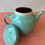 Thumbnail: 3 pint turquoise teapot