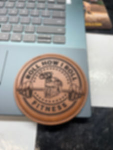 RHIRF Coaster 