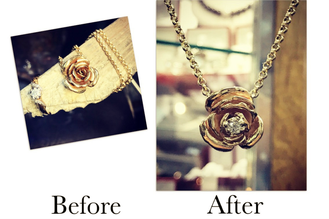Rose Necklace