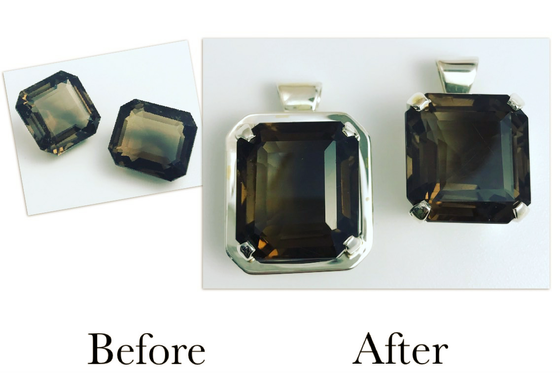 Smokey Quartz Pendants