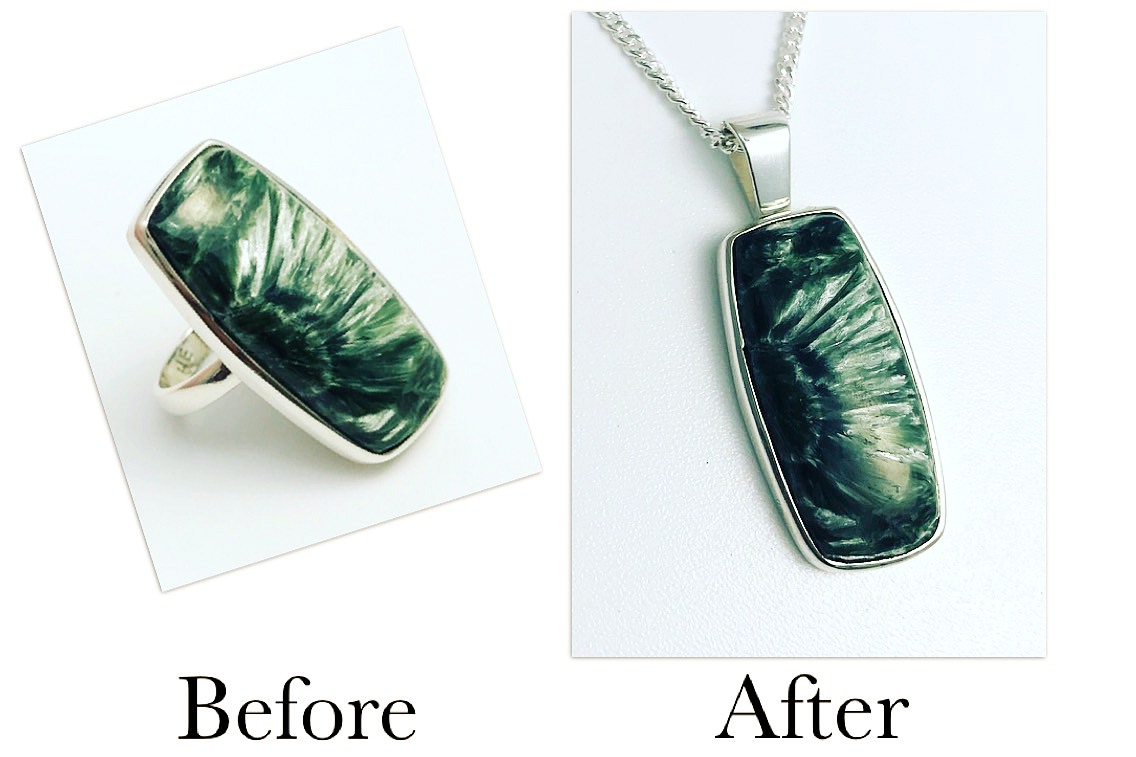 Seraphanite Pendant