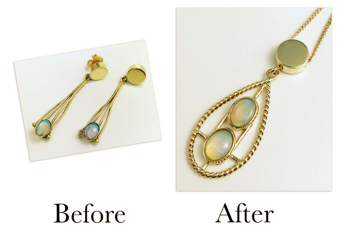 Bespoke Opal Pendant