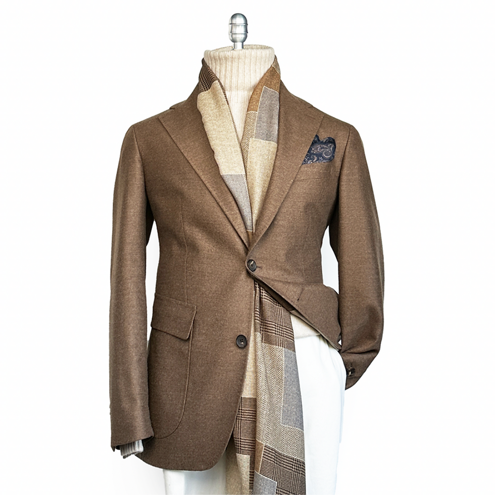 MONTREUX CAMEL BLAZER (LORO PIANA)