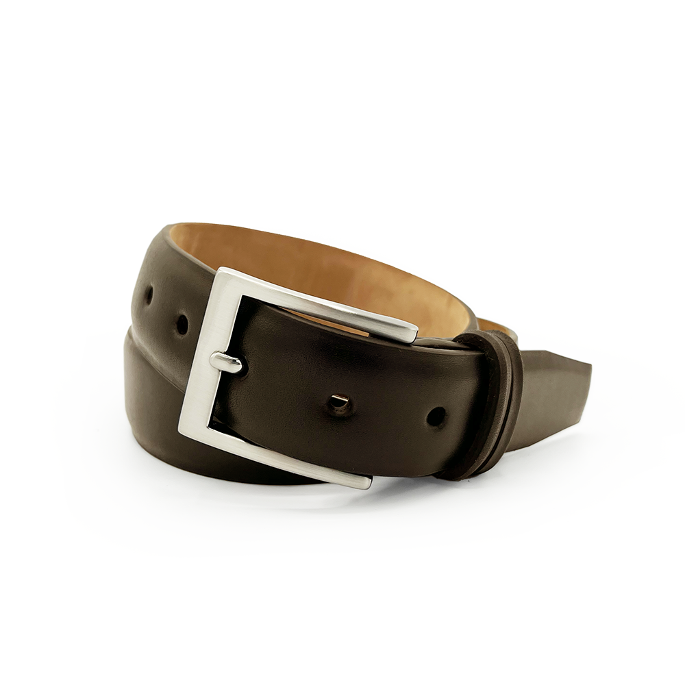 W.K. BROWN LEATHER DRESS BELT