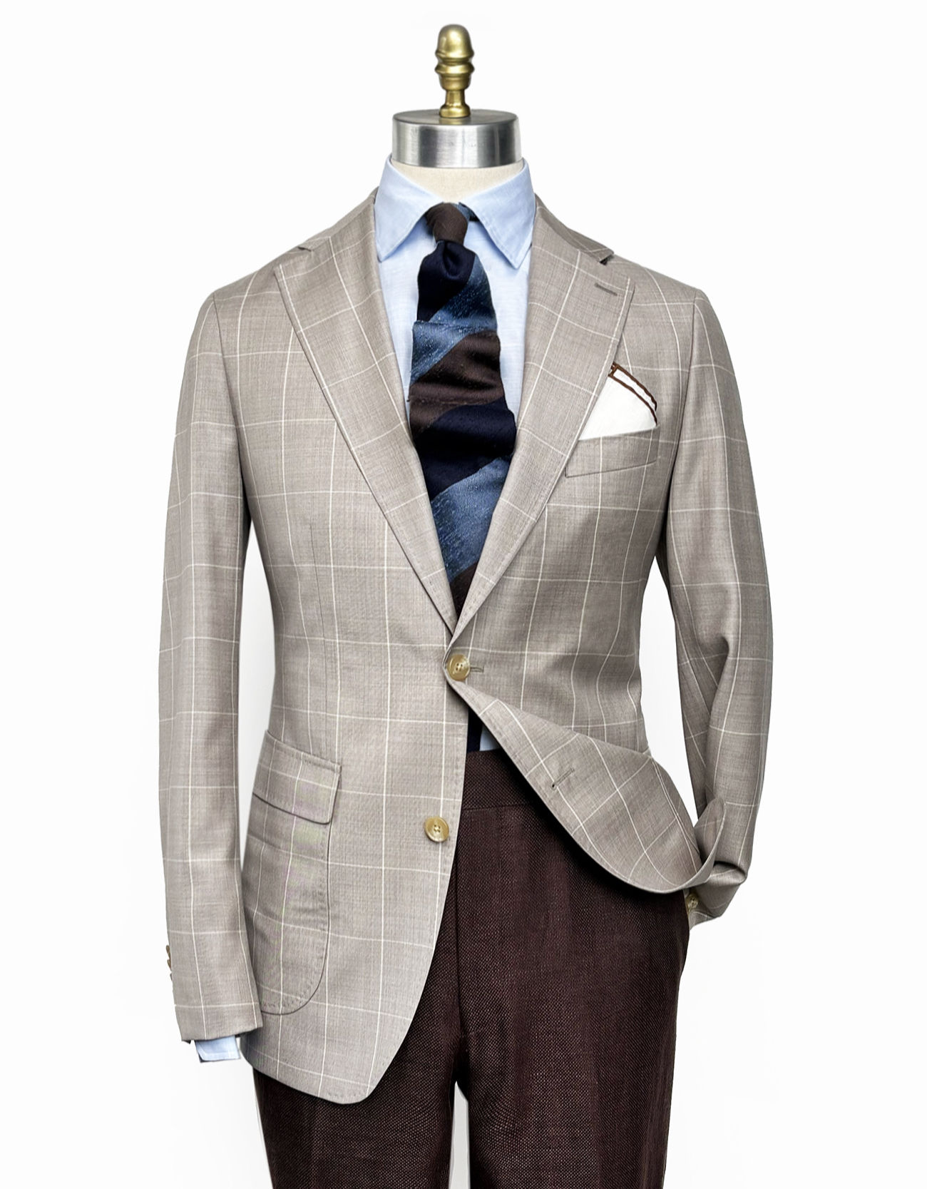 TBCo. RESERVE LIONE WINDOWPANE  BLAZER JACKET