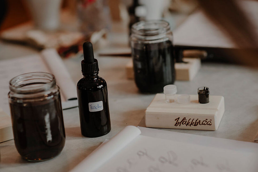 Miniatyrbild: Kalligrafi set