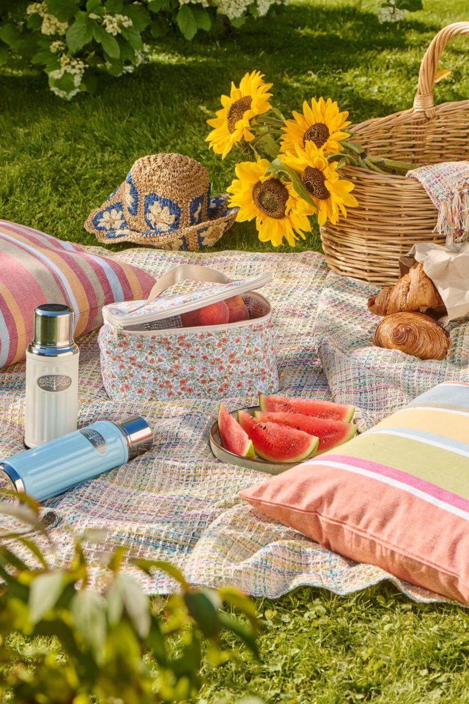 Miniatyrbild: Kylbag liten sommar olika mönster