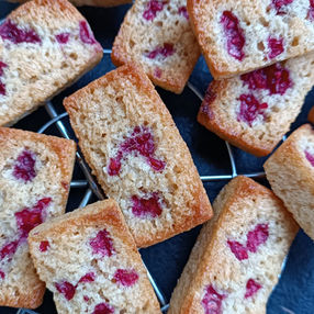 Financiers Framboise Coco