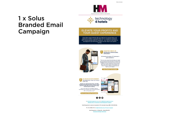 Marketing for b2b a marketing layout of email design.
