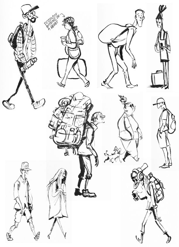 people sketches