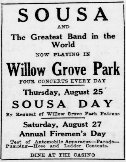 Clipping from The Philadelphia Inquirer (August 21, 1921): Page 67